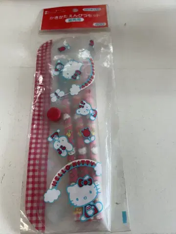 산리오 헬로키티 필통 카키카타 연필 연필 레트로
