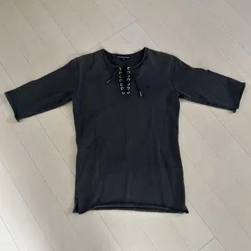backbone 롱T 가죽 와펜