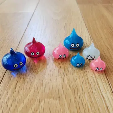 드래곤 퀘스트 슬라임 피규어 클리어 축광 묶음 판매