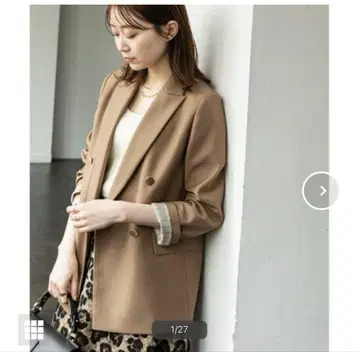 noble 노블 피크 라펠 더블 자켓 페이지 34 사이즈