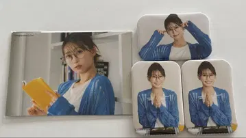 세리자와 유 LOVE MEGANE 코에그라 기념 굿즈 세트