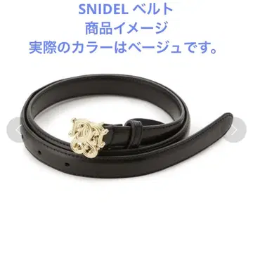 [ SNIDEL ] 모티브 벨트