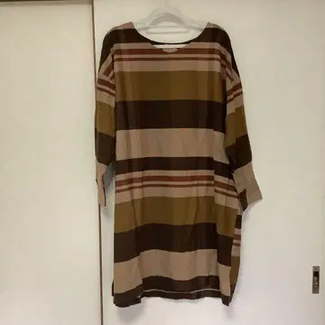 보더 원피스 새상품 4L