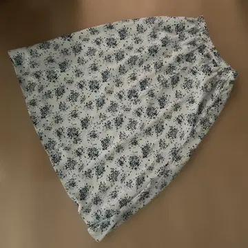 새상품 SLOBE IENA 꽃무늬 롱 스커트 허리밴딩