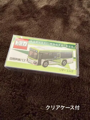 토미카 국제흥업 버스 미개봉 클리어 케이스 포함