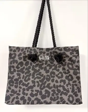 GYDA 로프 L 토트 BAG 표범 무늬 레오파드