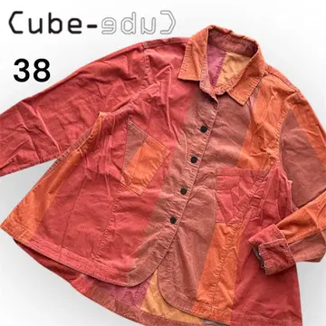 [컨디션 최상] cubecube 센소유니코 코듀로이 긴팔 셔츠 자켓