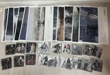스퀘니 카페 NieR 니어 런치 매트 코스터 전반기 후반기 전종