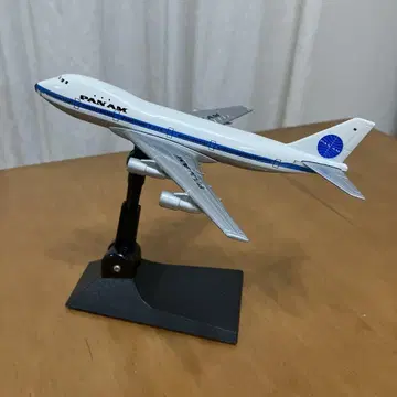 PAN AM 비행기 모형 받침대 포함