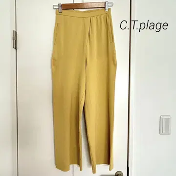 C.T.plage 플라주 와이드 팬츠