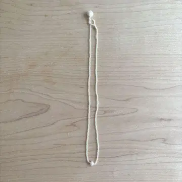 펄 비즈 목걸이