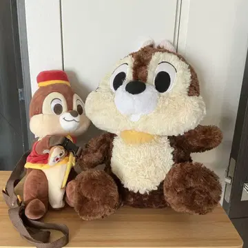 칩 봉제 인형과 봉제 인형 미니백 세트
