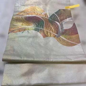 나고야 오비 다색의 추상 무늬 202509028