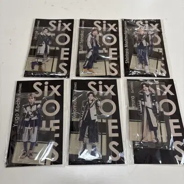 SixTONES 아크릴 스탠드 6세트