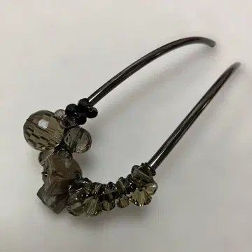콜레트 마루프 스모키 그레이 비쥬 헤어핀