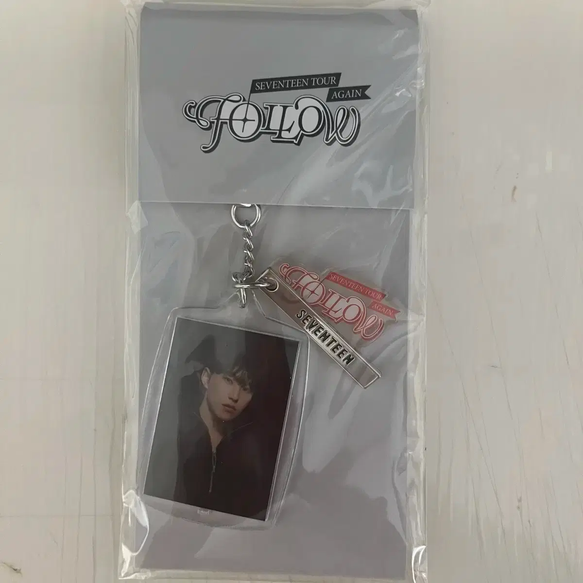 Seventeen Hoshi Follow Again Photo Keyring wts 1.4