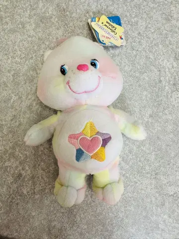 케어베어 봉제 인형 레인보우
