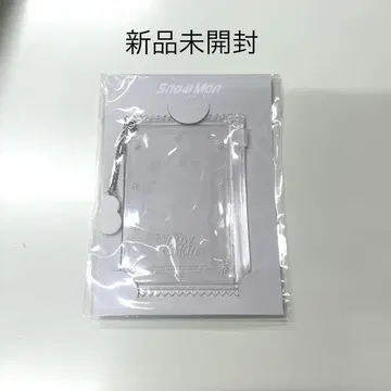 SnowMan 팝업 한국 카드 케이스 키링