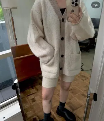 lawgy 니트 가디건