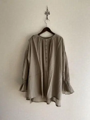 새상품 suzuki takayuki chiffon blouse 베일리프