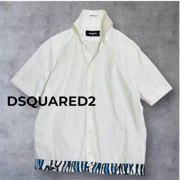 DSQUARED2 디스퀘어드 반팔 셔츠 이탈리아제