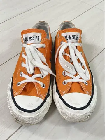 converse ALL STAR 오렌지 스니커즈