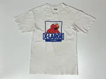 X-LARGE x Sesame Street 화이트 반팔 T셔츠 엘모