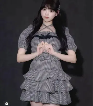 pium 피움 티어드 프릴 미니 원피스