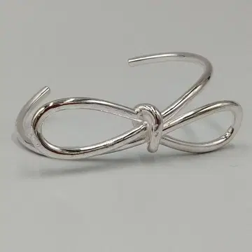 리본 귀여운 뱅글 실버 팔찌 실버925 여성용 은