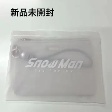 SnowMan 팝업 한국 미니 파우치