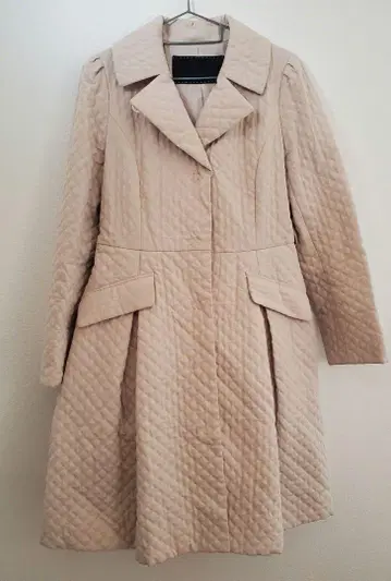 TO BE CHIC 퀼팅 트렌치코트 40