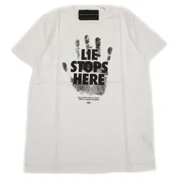 새상품 David Lindwall LIE STOPS HERE 셔츠 M
