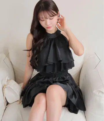 LIP SERVICE 볼륨 티어드 아메스리 튜닉