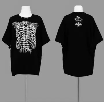 DimMoire Piercing 늑골 BIG 티셔츠