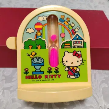80년대 쇼와 레트로 헬로키티 모래시계