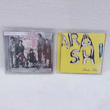 아라시 CD 앨범 Time Dream A live 초회 한정판 세트