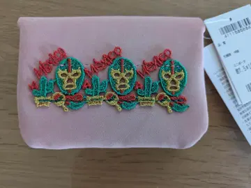 치카자와 레이스 코인 케이스 핑크 복면 레슬러