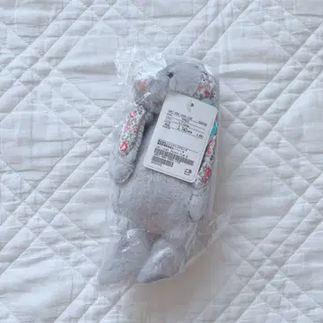 Jellycat 버니 라이트 그레이 봉제 인형 S 사이즈