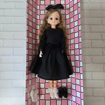블랙 드레스 리카짱 인형 본체