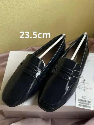 에나멜 로퍼 MELROSE 멜로즈 클레르 23.5cm 네이비