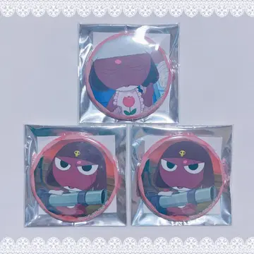 개구리 중사 케로로 기로로 오장 장면 사진 캔뱃지 일상 셀렉션 3세트
