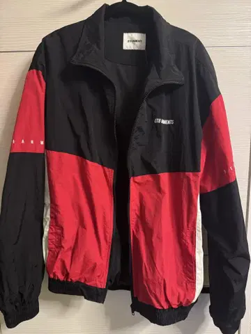 QT8 GARMENTS 나일론 자켓 레드