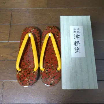 쓰가루 칠 일본 나막신