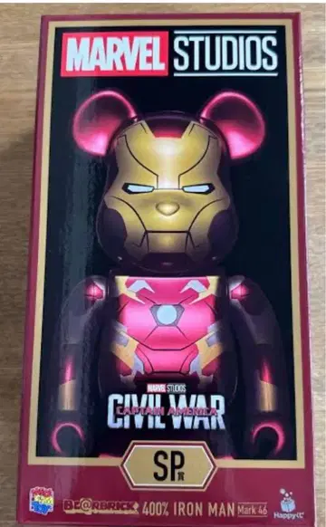 MARVEL BE@RBRICK 400% IRON MAN Mark 46