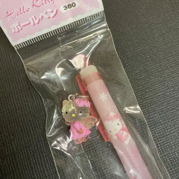 헬로키티 엔젤 천사 볼펜 헤이세이 레트로 산리오 마스코트 포함