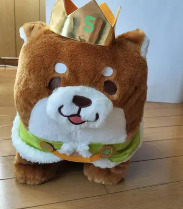 충견 모치시바 5주년 봉제 인형 약 30cm