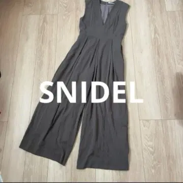 [ 24시간 이내 발송 ] 스나이델 올인원 와이드 팬츠 슬리브리스