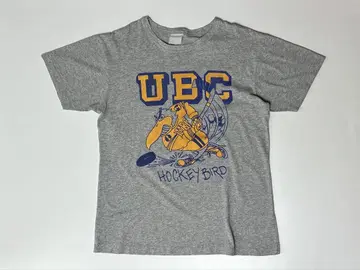 UBC Hockey Bird 반팔T셔츠 그레이 싱글스티치