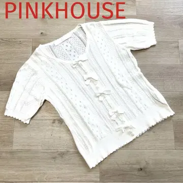 [새상품급] PINKHOUSE 리본 가디건