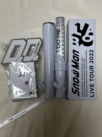 Snow Man 응원봉 세트 IDOME Mania 2D2D labo.